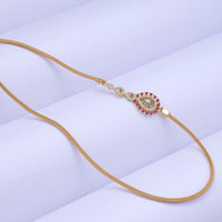 Handcrafted Gold Plated Mugappu for Women