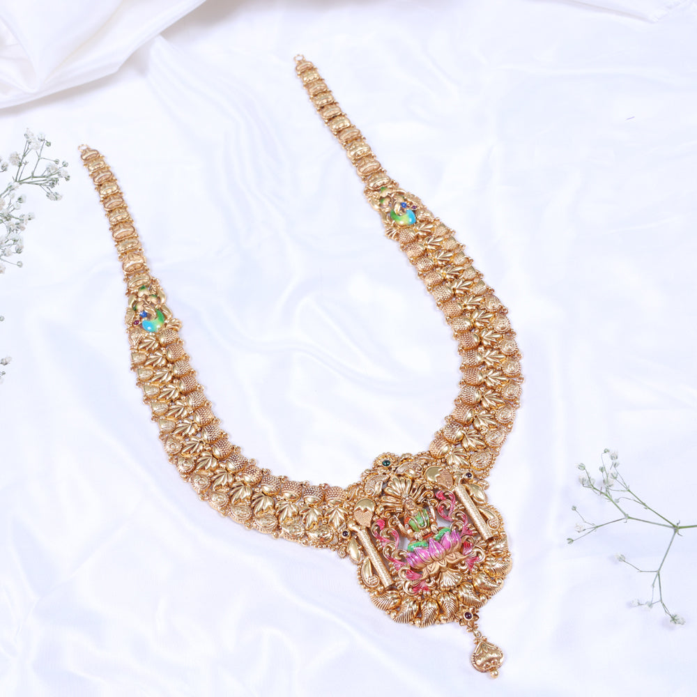 Handcrafted Gold Plated Paper Casting Haram