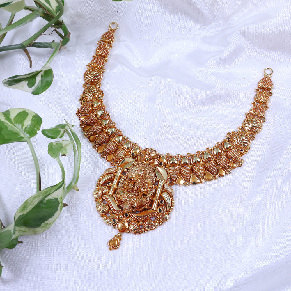 Handcrafted Gold Plated Paper Casting Necklace for Women Online
