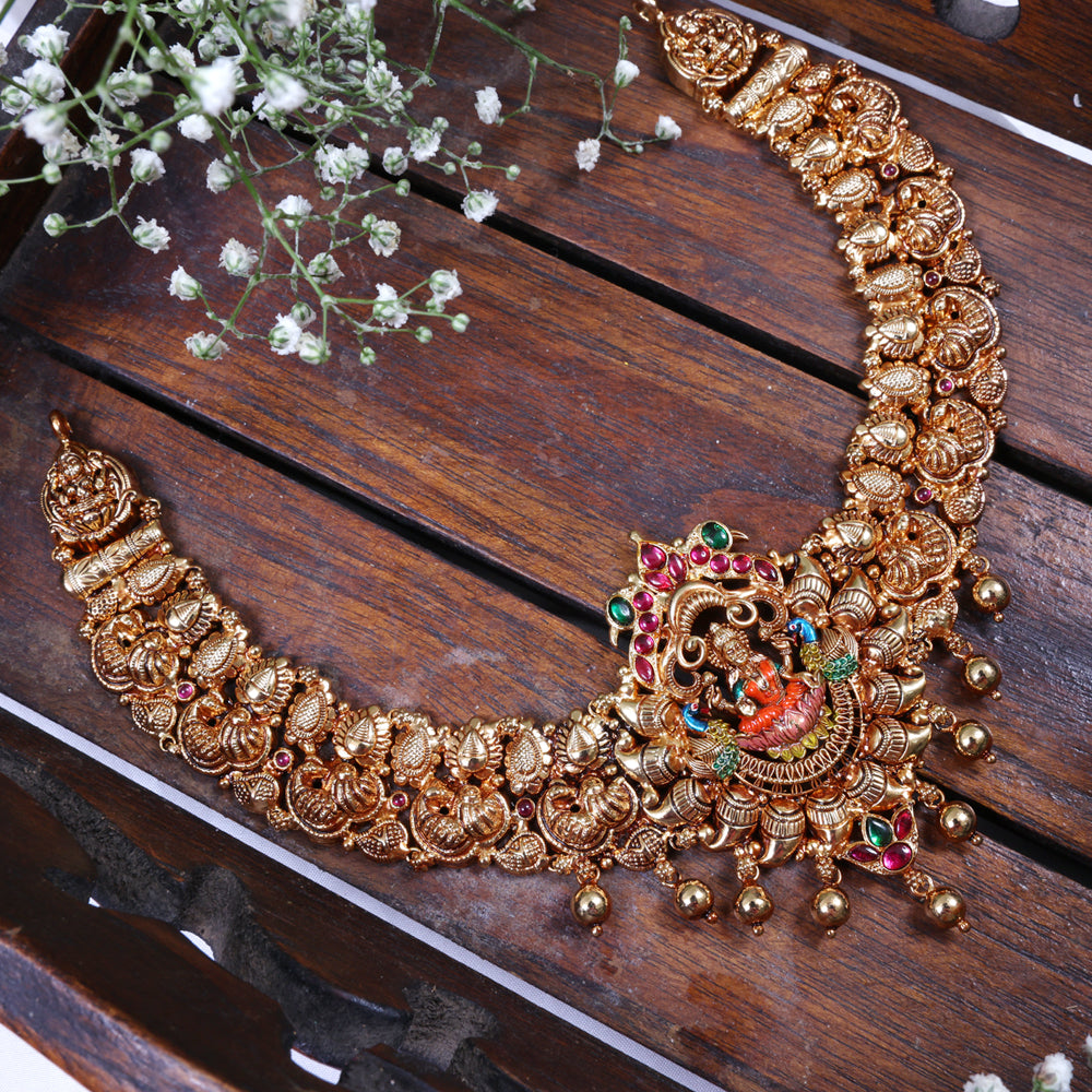 PAPER CASTING NECKLACE - 12