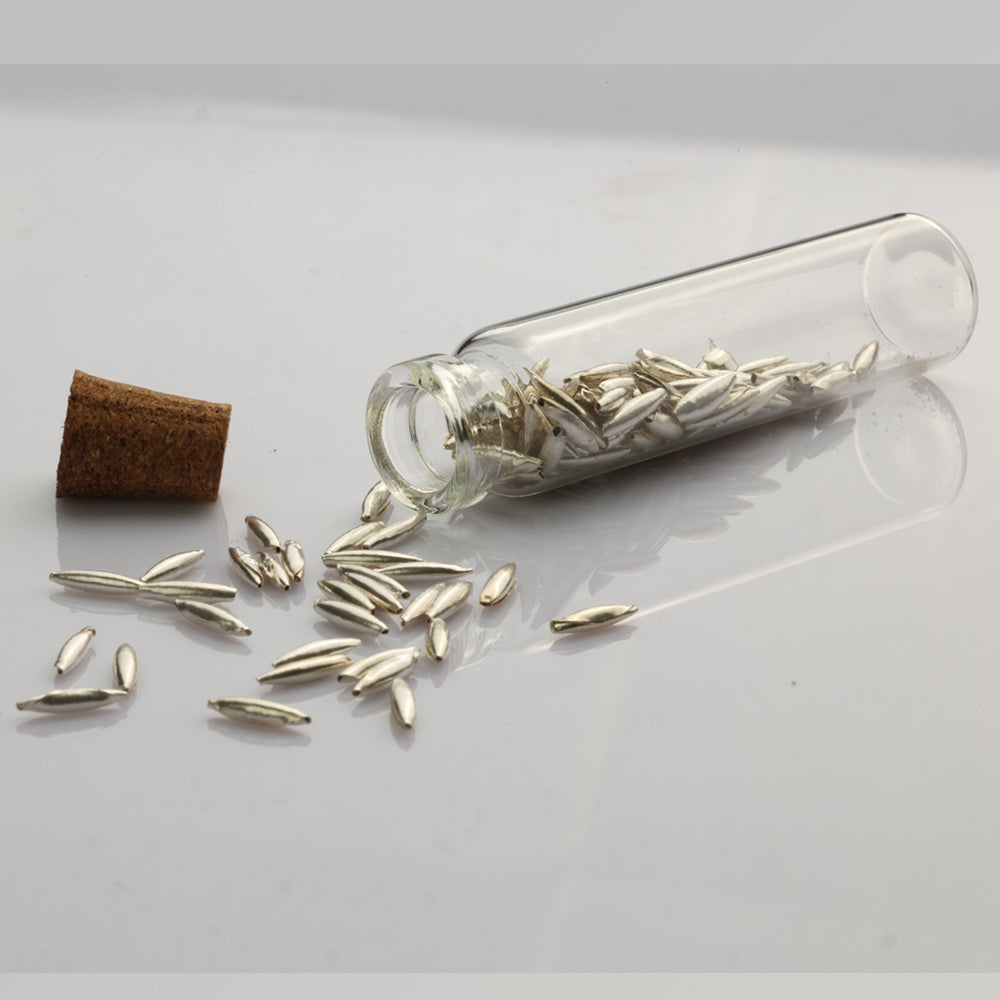 Silver Rice Grain