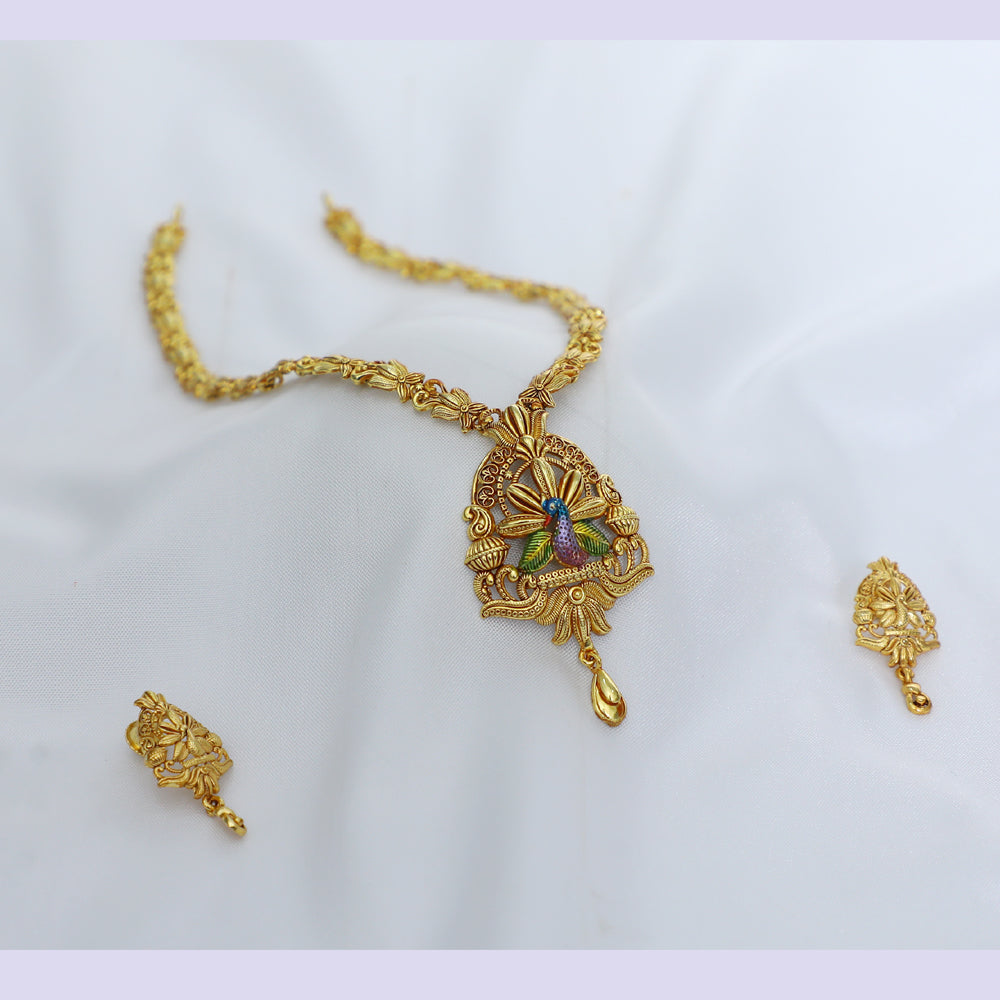PAPER CASTING NECKLACE - 08