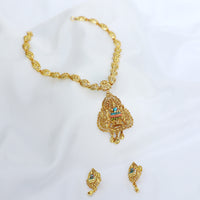 PAPER CASTING - FLIXIBLE NECKLACE - 07