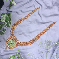 Latest Gold Plated Paper Casting Haram Designs