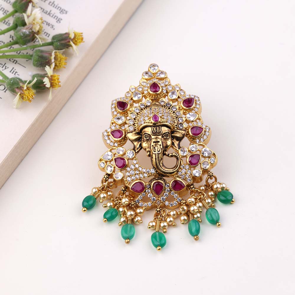 Nagas Ganesha Pendant | 92.5 Silver Jewellery