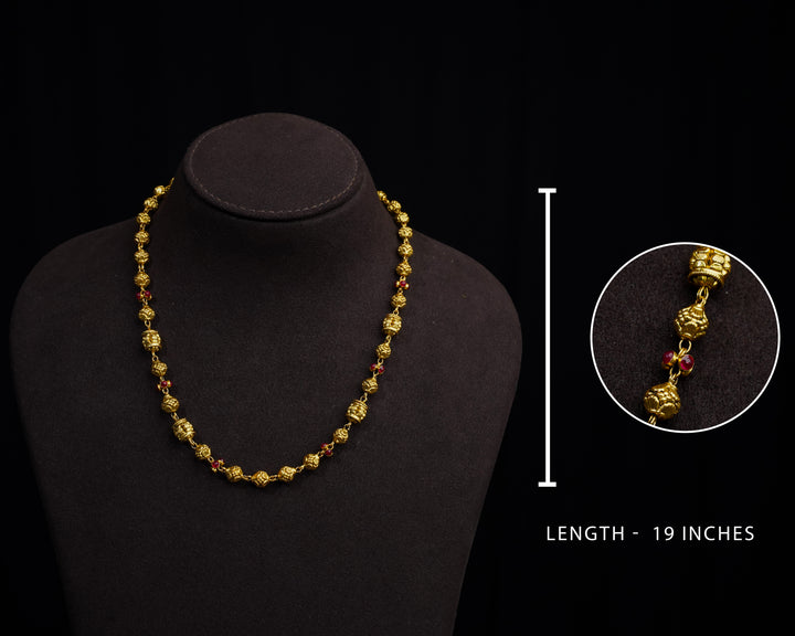 Nagas Malai Gold Plated Chain Design | 92.5 Silver Jewellery