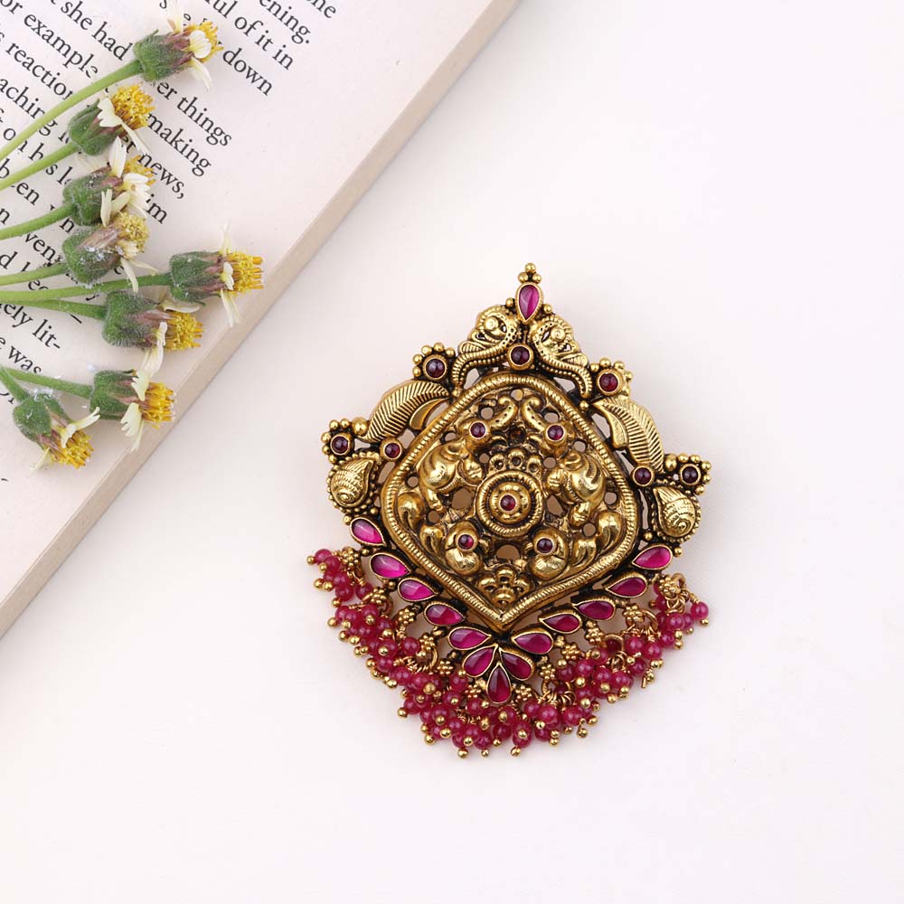 Nagas Pendant | 92.5 Silver Jewellery from Chaneira Jewels