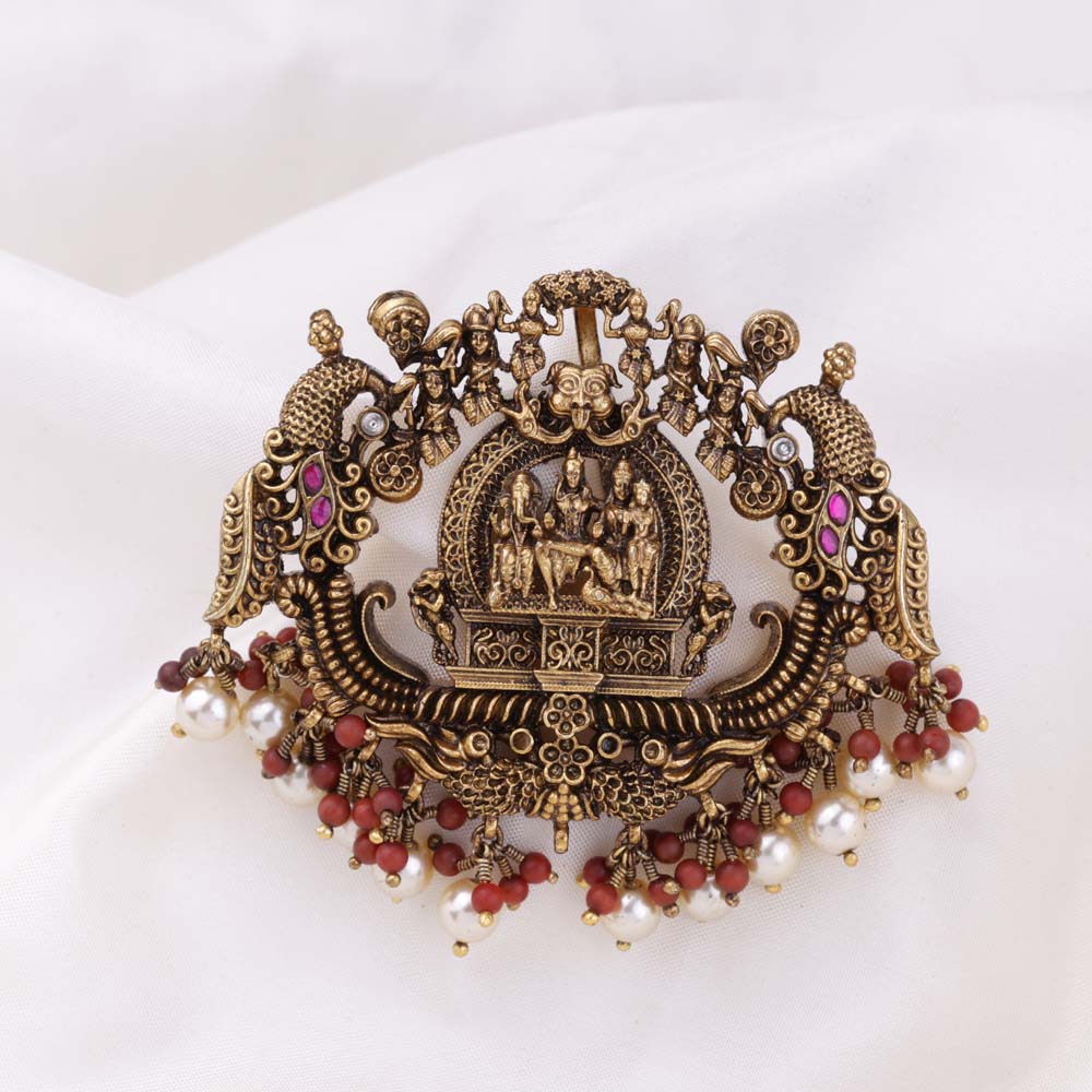 Nagas Pendant | 92.5 Silver Temple Jewellery Pendant