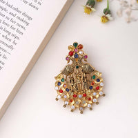 Navaratna Pendant | 92.5 Silver Jewellery Pendant by Chaneira Jewels