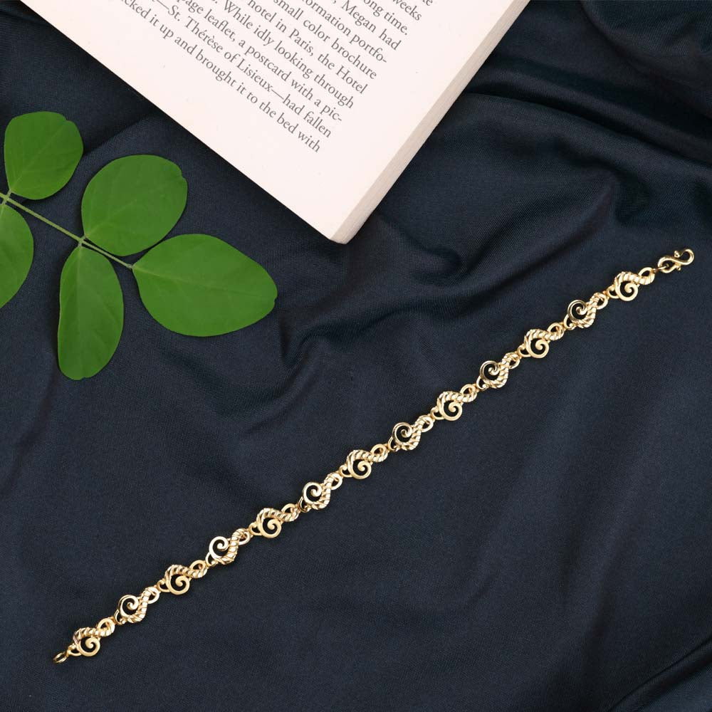 Plain Gold Plated Bracelet | Premium Jewellery| Classic