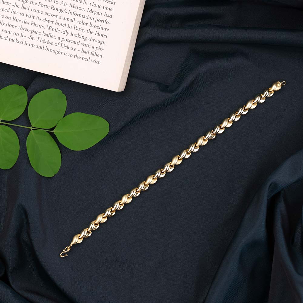 Plain Gold Plated Bracelet for Daily & Festive Wear
