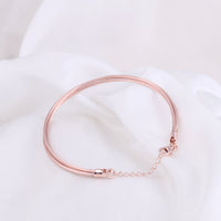 Plain Rose Gold Three Layer Kada for Daily and Festive Wear