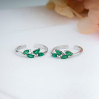 Plain_Silver_CZ_Toe_Rings_for_Women/Office Wear