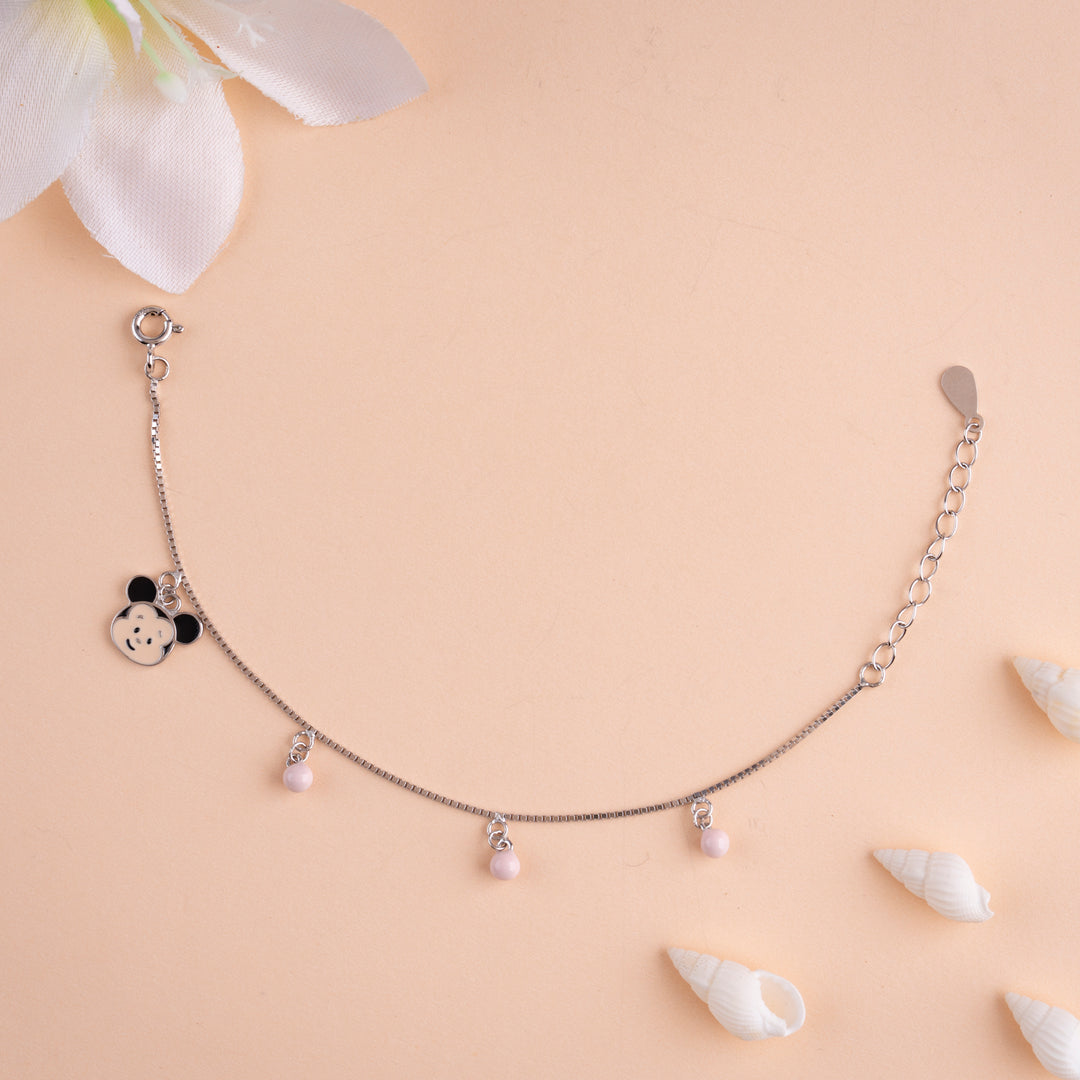 Premium Baby Silver Charms Bracelet