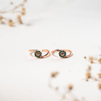 Premium CZ Rose Gold Toe Ring for Women
