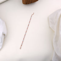 Rose Gold CZ Bracelet for Women | Festival Wear