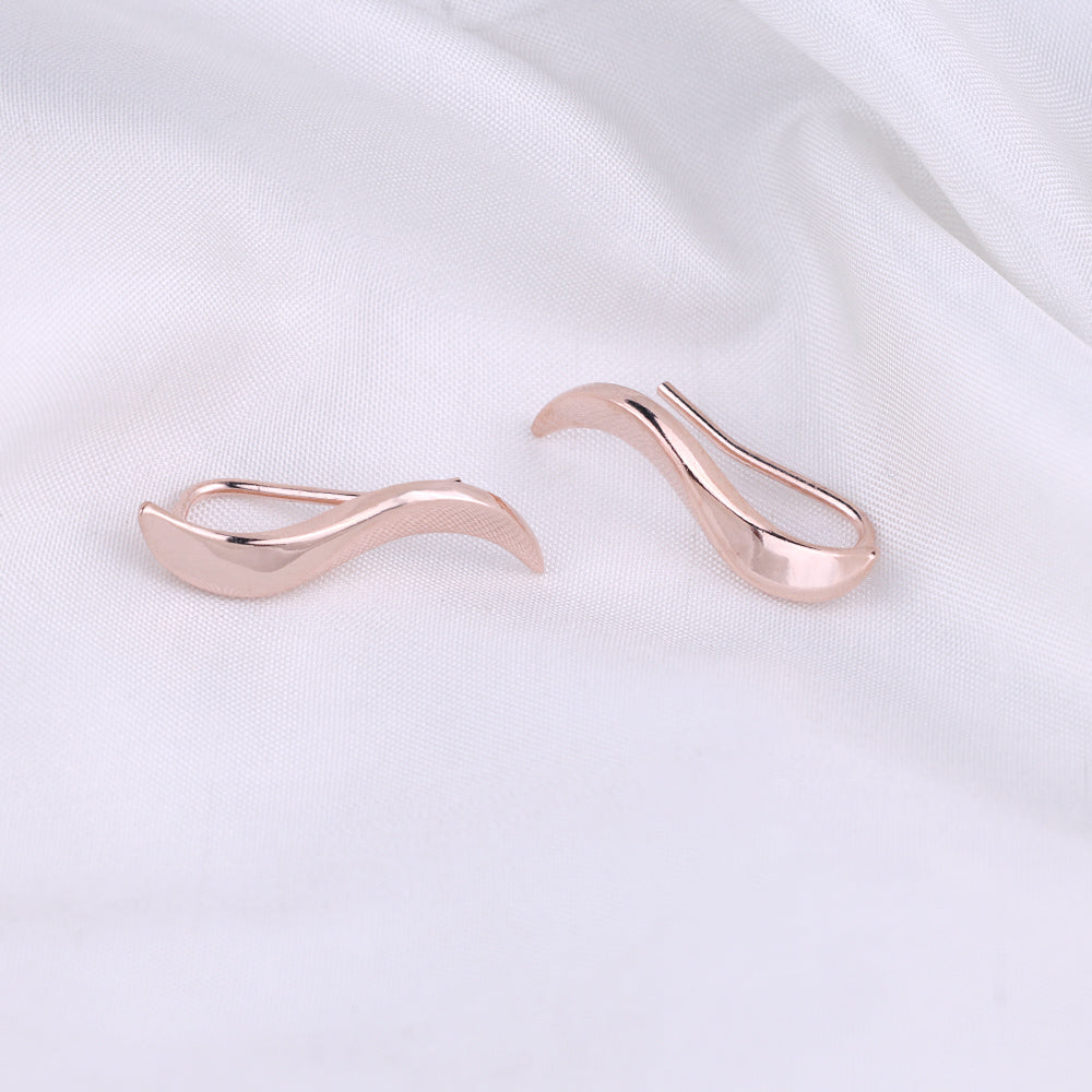 Rose Gold Ear Cuff for Women Daily Wear Design