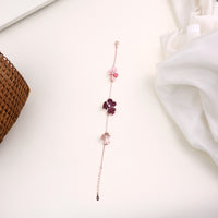 Rose Gold Enamel Bracelet for Women| Office Wear