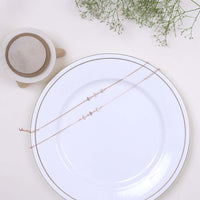 Rose Gold Silver Anklets | 925 Anklets for Women