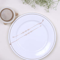 Rose Gold Silver Anklets | New Anklet Designs