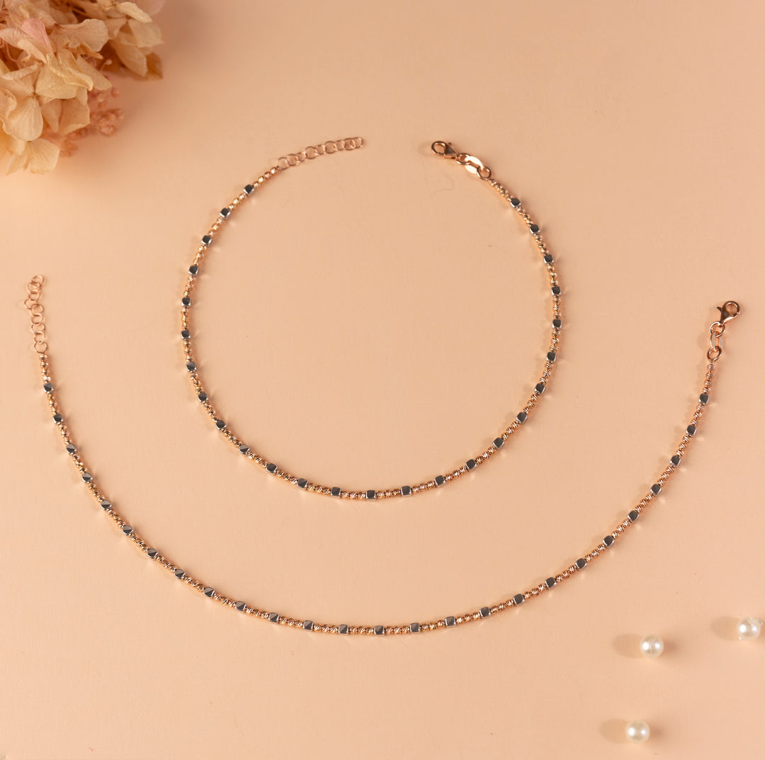 Shop Rose Gold Payal | Daily Wear Payal Designs