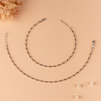 Shop Rose Gold Payal | Handcrafted Silver Jewellery