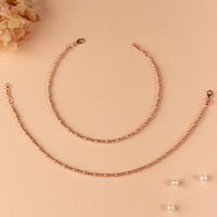 Shop Rose Gold Payal | Traditional Payal Collection