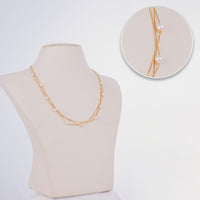 Shop Silver 3 Layer Gold Plated Pearl Chain in Coimbatore & Chennai