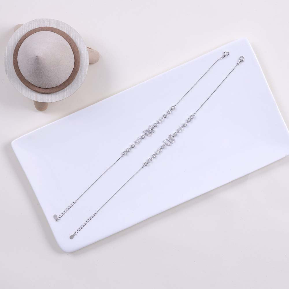 Shop Silver Anklets for Women | Womens Silver Jewellery