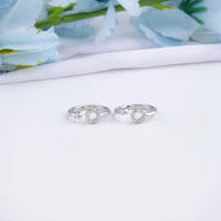 Shop Silver CZ Toe Ring