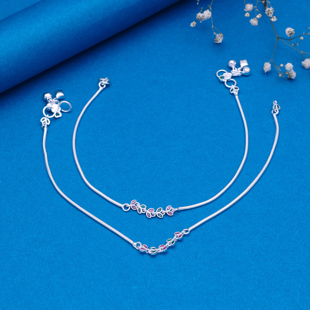 Silver Anklets for Women | Elegant Anklet Designs