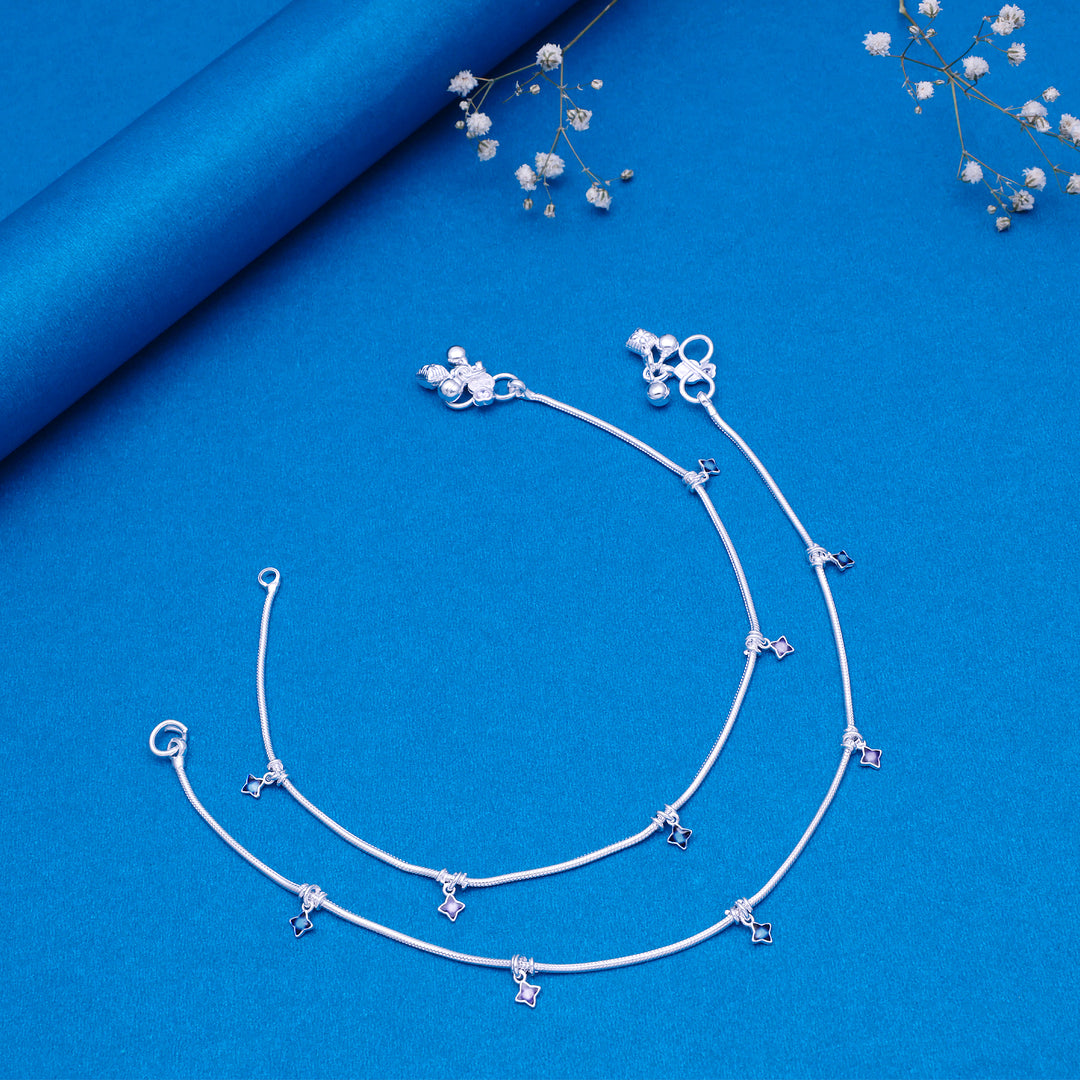 Silver Anklets for Women | Free Shipping India