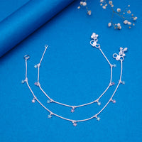 Silver Anklets for Women | Handcrafted Silver Jewellery