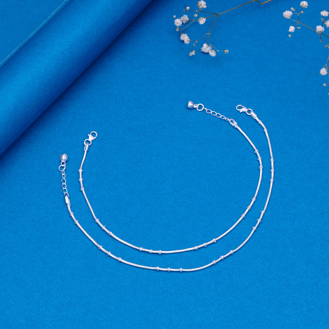 Silver Anklets for Women | Latest Payal Designs