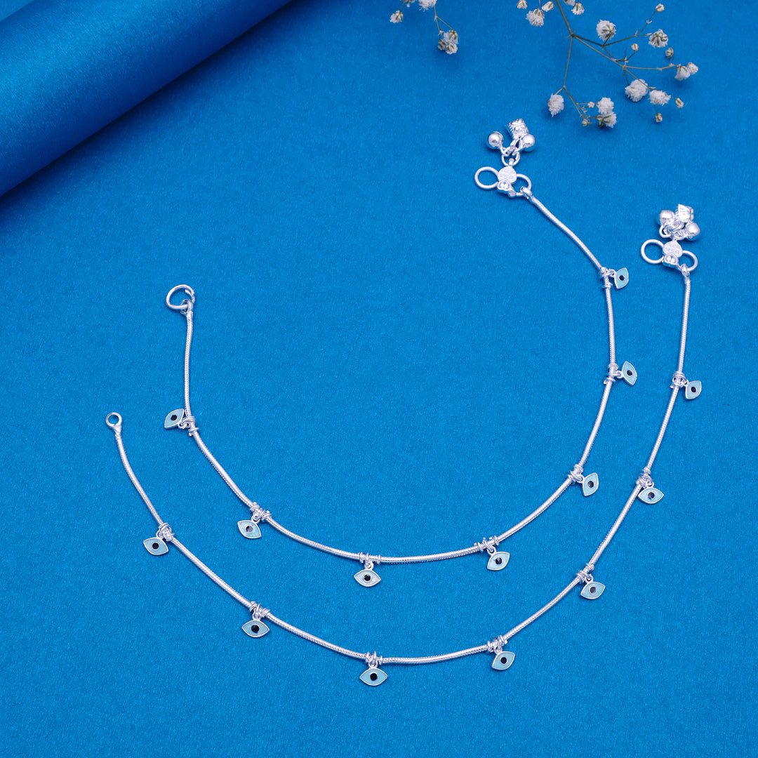 Silver Anklets for Women | Traditional Payal Collection