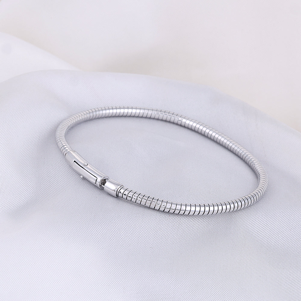 Silver Plain Kada for Women | 92.5 Silver| Daily Wear