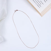 Silver Rose Gold Chain for Women | Chaneira Jewels