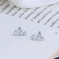 Silver Second Stud — Statement Design