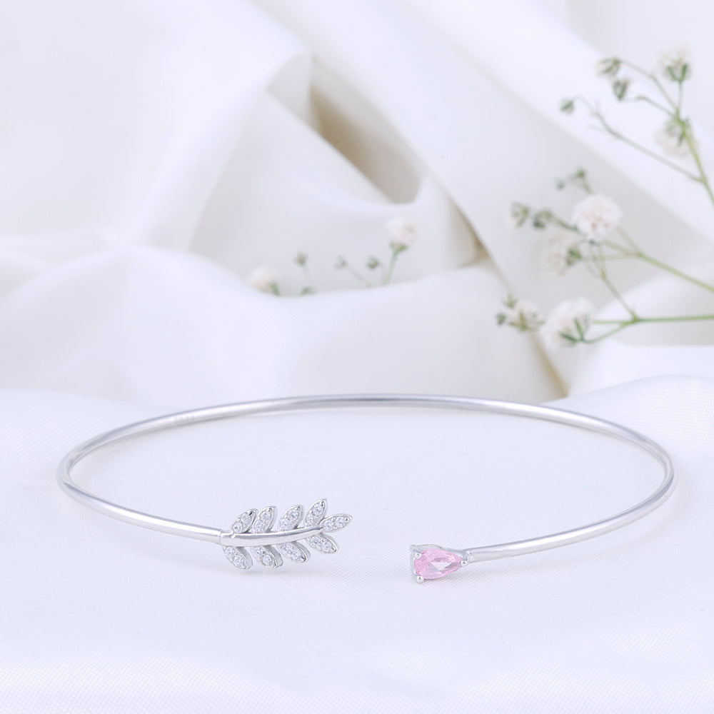 Silver cz Kada with Daily wear | Women Jewellery| Daily Wear