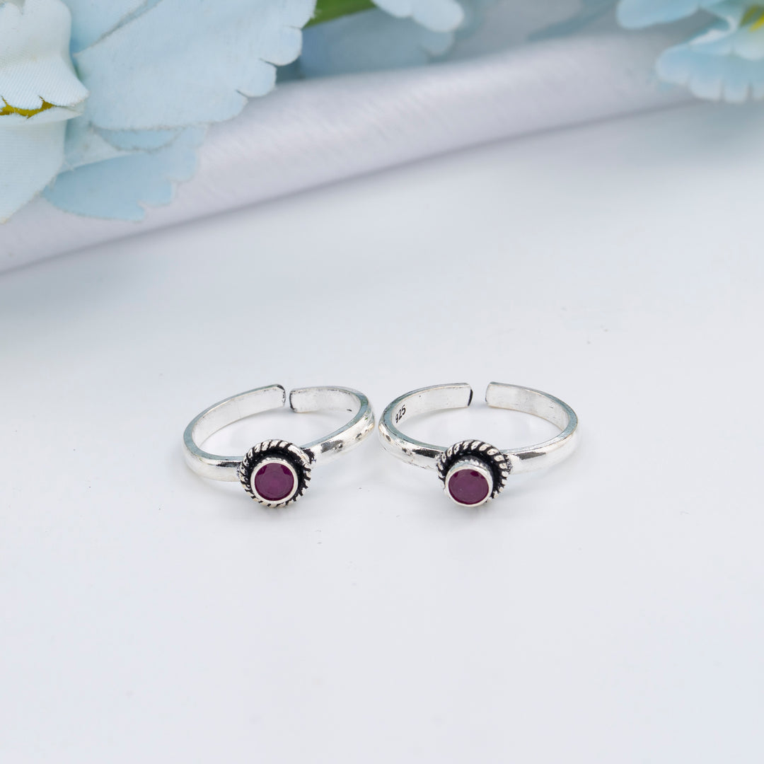 Stone Studded Toe Rings for Women/Daily Wear