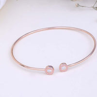 Stylish CZ Rose Gold Kada for Ethnic Wear | Chaneira Jewels