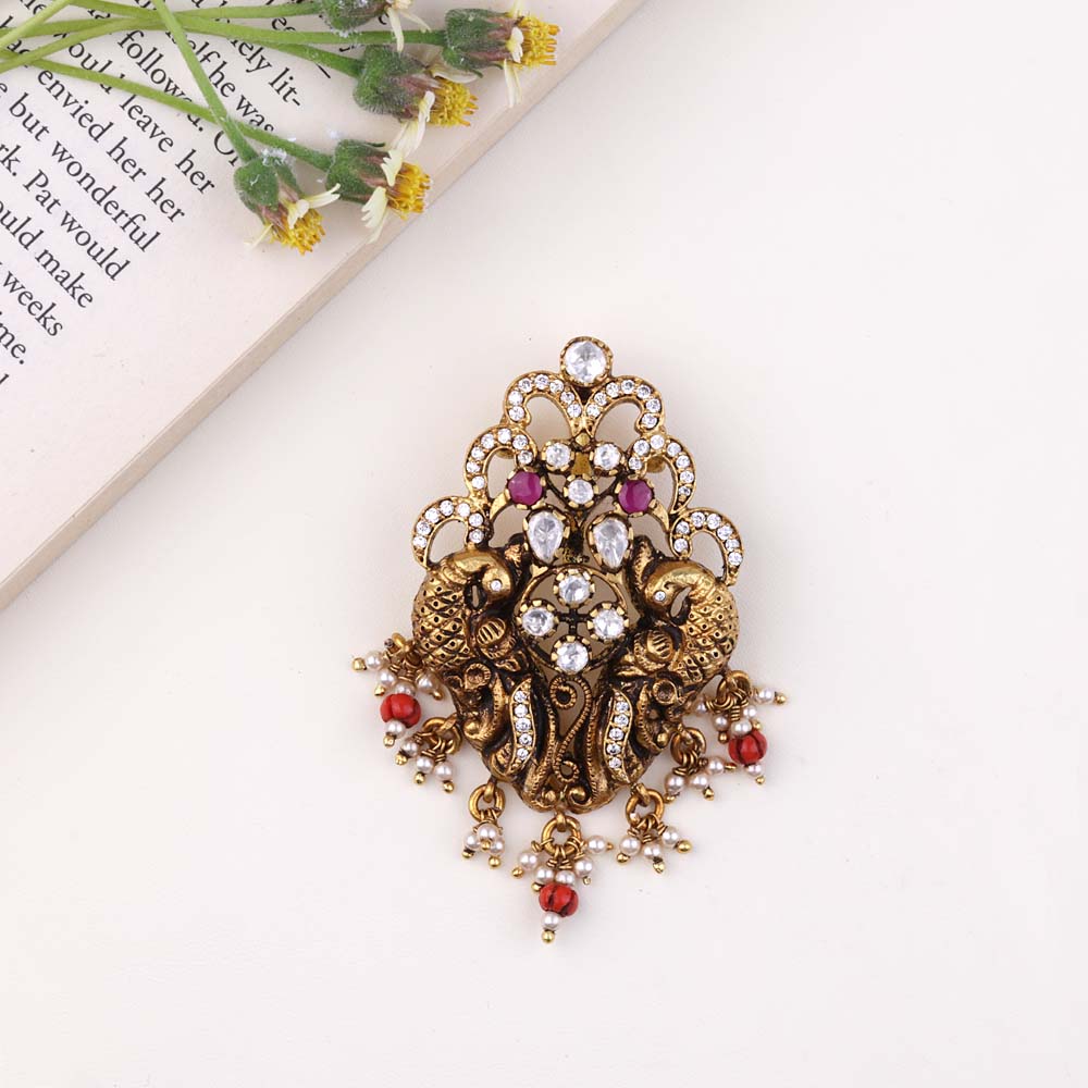 Stylish Nagas Pendant by Chaneira Jewels