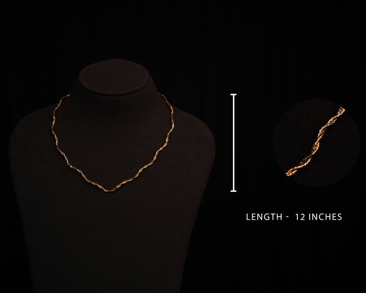 Stylish Rose Gold Chain for Women | Coimbatore Chennai