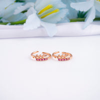 Festive CZ Stone Silver Rose Gold Toe Ring for Women/Minimalist