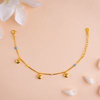 Traditional Baby Gold Plated Charms Bracelet