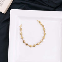 Traditional Plain Gold Plated Bracelet Online| Traditional