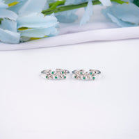 Traditional Silver CZ Toe Ring | Chaneira Jewels
