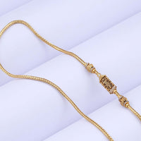 Trendy 92.5 Silver Gold Plated Mugappu for Girls