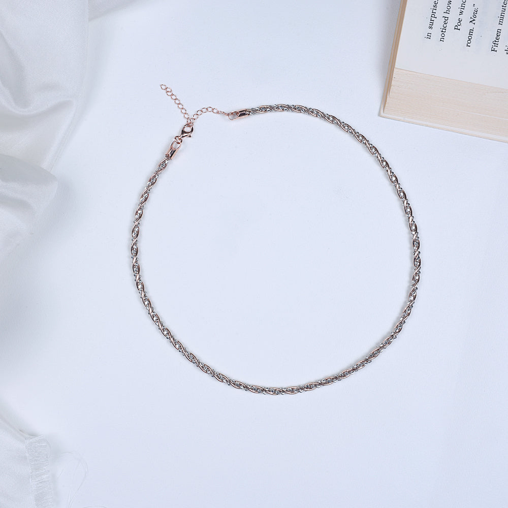 Two Tone Rose Gold Chain | Chaneira Jewels