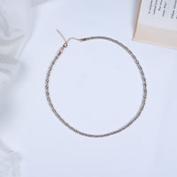 Two Tone Rose Gold Chain | Chaneira Jewels